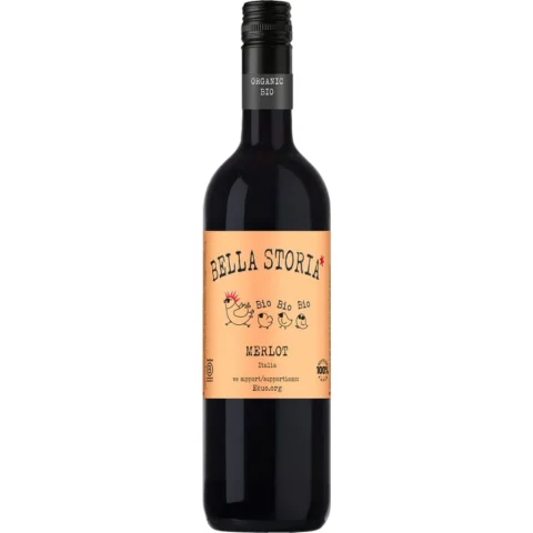 Bella Storia Merlot, Vino da Tavola, Venetien, 2024, Rotwein