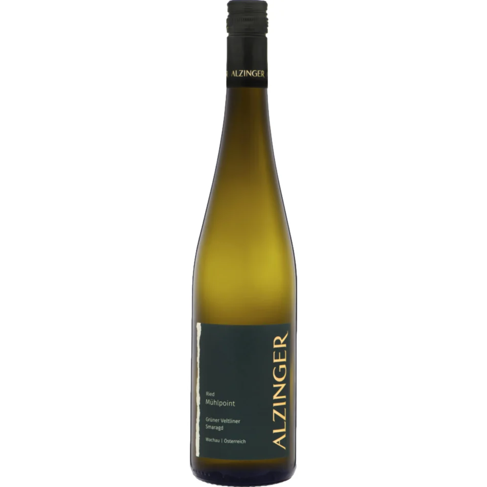 Alzinger Ried Mühlpoint Grüner Veltliner Smaragd, Trocken, Wachau DAC, Niederösterreich, 2023, Weißwein