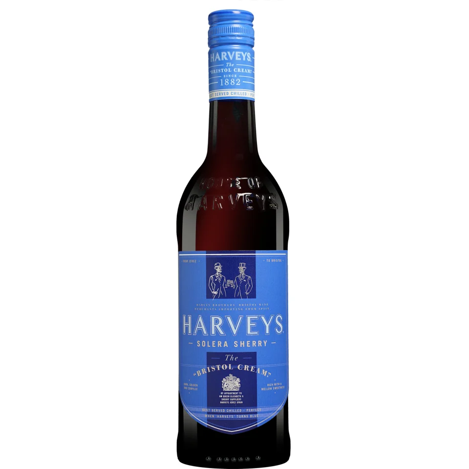 Harveys Solera Sherry The Bristol Cream 0.75L 17.5% Vol. Süß aus Spanien