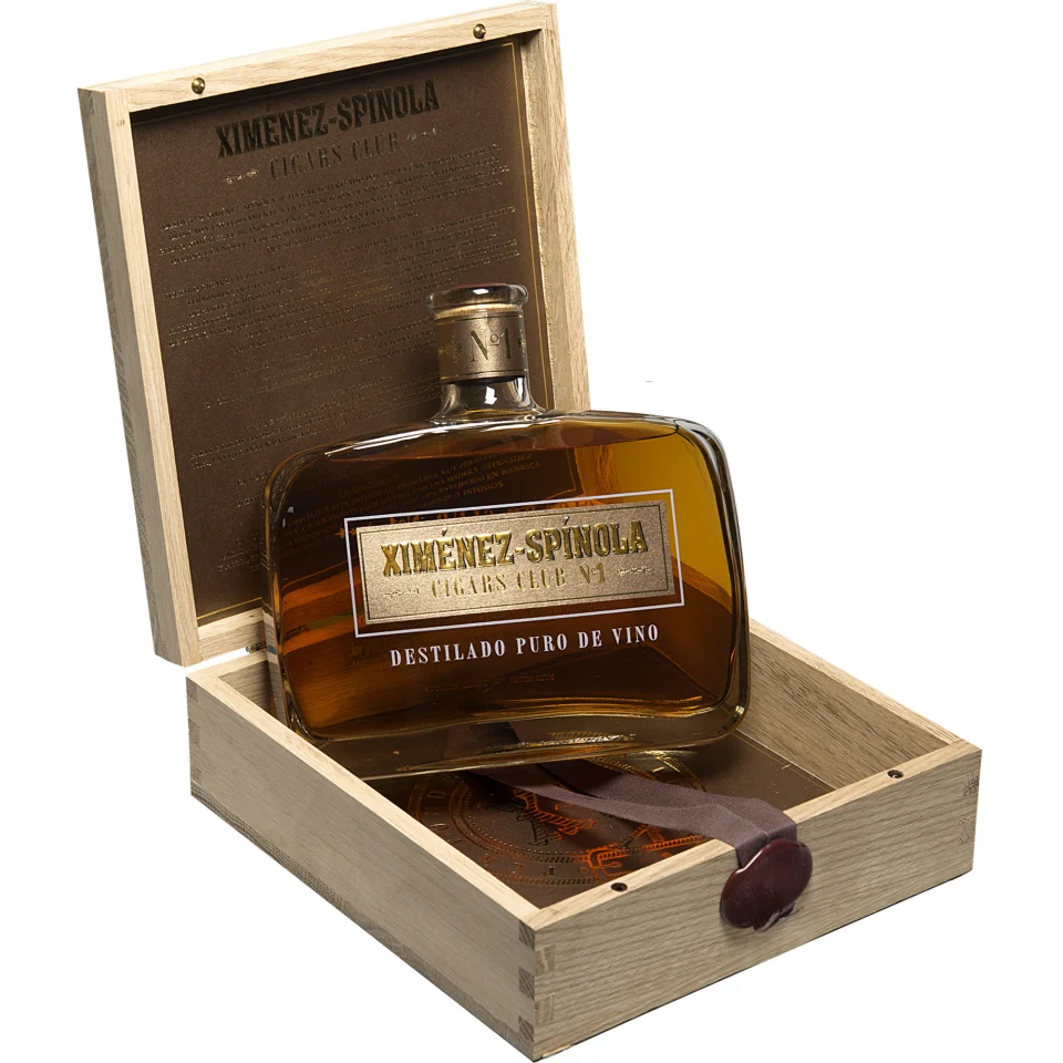 Ximénez-Spínola Brandy Cigars Club No. 1 0.7L 42.6% Vol. Brandy aus Spanien