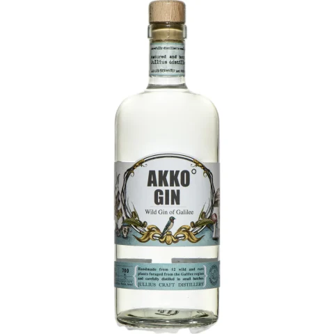 Jullius Akko Gin, Israel, 0,7 L, 40% Vol., Spirituosen