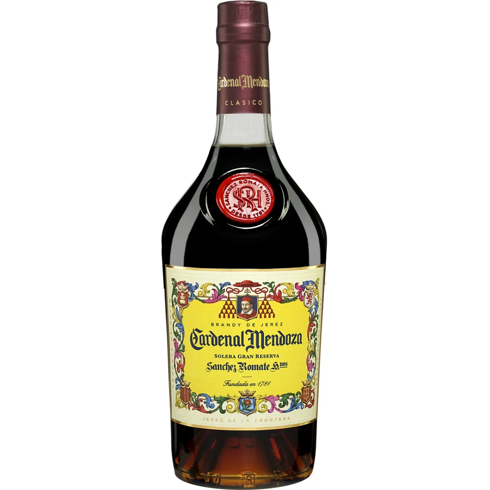 Brandy Cardenal Mendoza Solera Gran Reserva - 0,7 L. 0.7L 40% Vol. Brandy aus Spanien