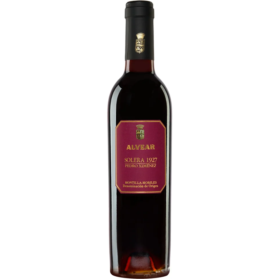 Alvear Pedro Ximénez Solera 1927 - 0,375 L. 0.375L 16% Vol. Süß aus Spanien