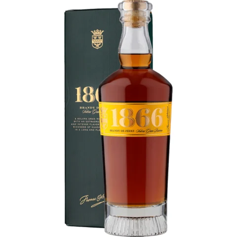 1866 Brandy de Jerez Solera Gran Reserva, 0,7 L, 40% Vol., Spirituosen