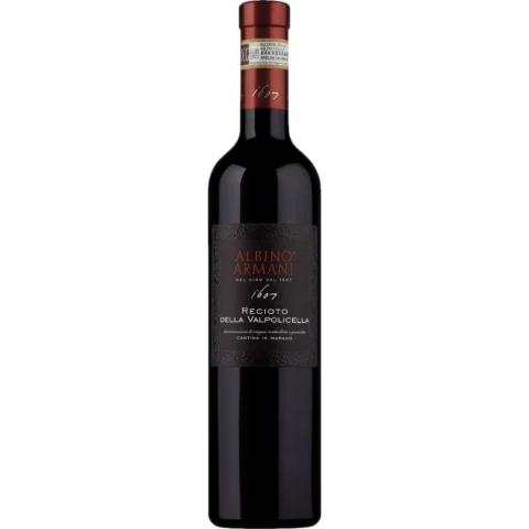 Albino Armani Classico Recioto della Valpolicella, Recioto della Valpolicella DOCG, 0,5 L, Venetien, 2022, Rotwein
