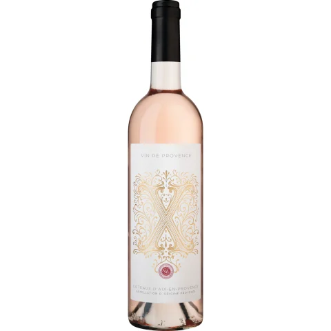 X Wines Rosé, Coteaux d'Aix-en-Provence AOP, Provence, 2025, Roséwein