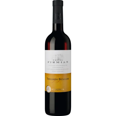 Castel Firmian Teroldego, Teroldego Rotaliano DOC, Trentino, 2023, Rotwein