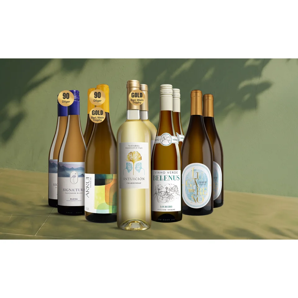 Best of Weißwein 7.5L Weinpaket aus Spanien