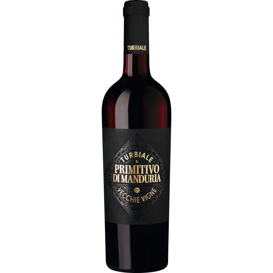 Turbiale Primitivo di Manduria, Primitivo di Manduria DOC, Apulien, 2025, Rotwein