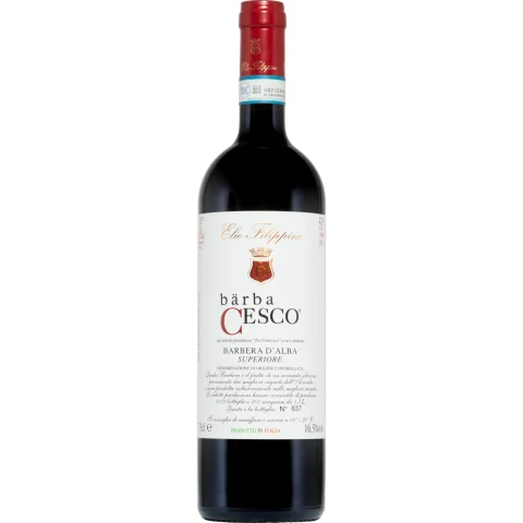 Bärba Cesco Barbera d' Alba Superiore, Barbera d'Alba DOC, Piemont, 2021, Rotwein
