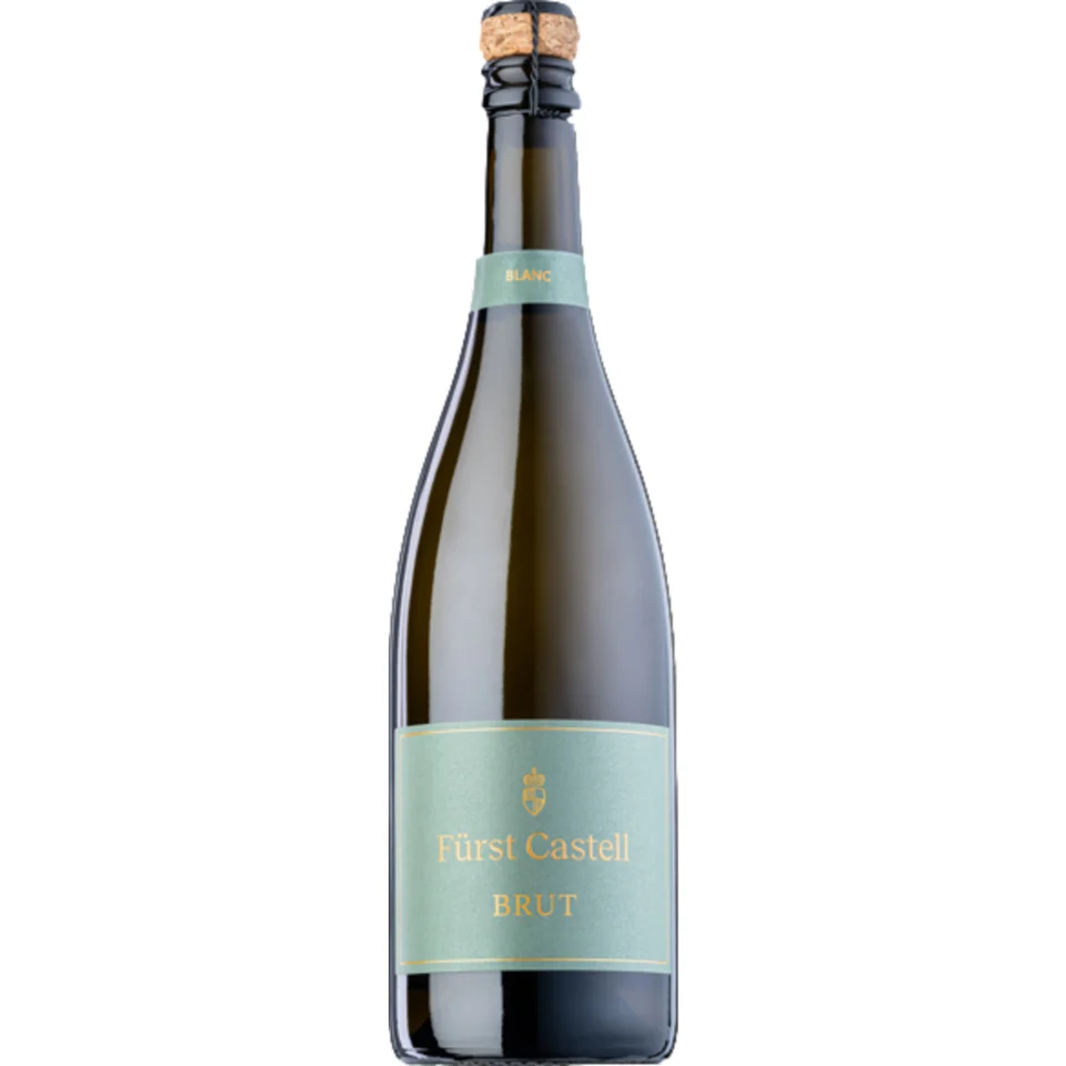 Fürst Castel Blanc de Blanc, Brut, Franken, Franken, Schaumwein