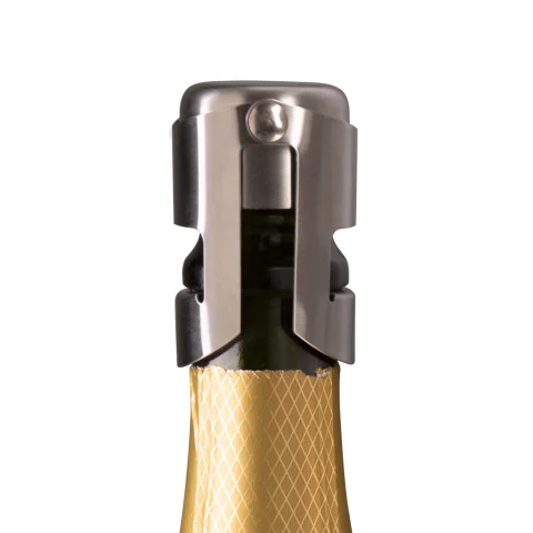 Vacu Vin Verschluss für Schaumweine, Prosecco, Spumante, Sekt - Edelstahl