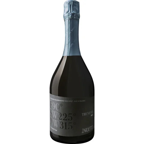 Zardetto Prosecco Spumante Tre Venti, Brut, Valdobbiadene Prosecco Superiore DOCG, Venetien, 2023, Schaumwein