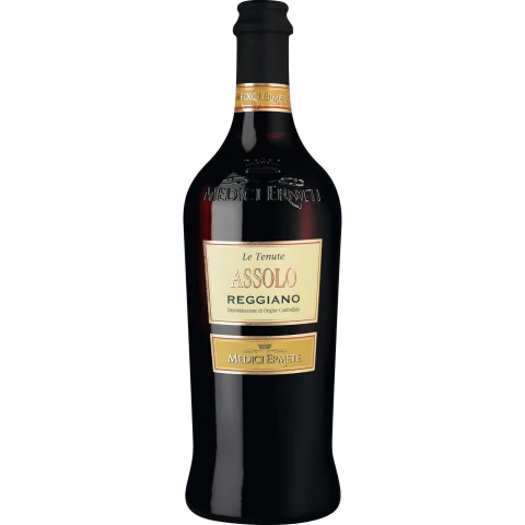 Assolo Vino Frizzante Rosso, Reggiano Secco DOC Lambrusco, Emilia Romagna, 2025, Perlwein / Secco