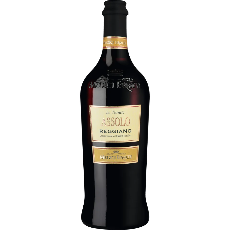 Assolo Vino Frizzante Rosso, Reggiano Secco DOC Lambrusco, Emilia Romagna, 2025, Perlwein / Secco