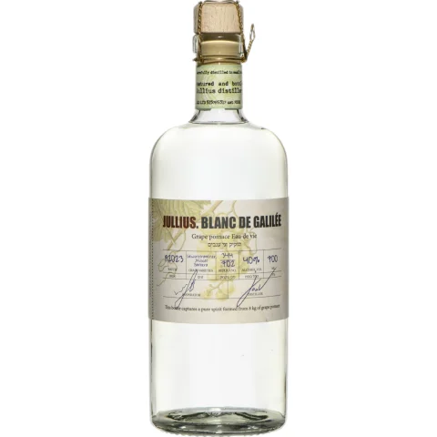 Jullius Blanc de Gallilee Grappa, Israel, 0,7 L, 40% Vol., Spirituosen